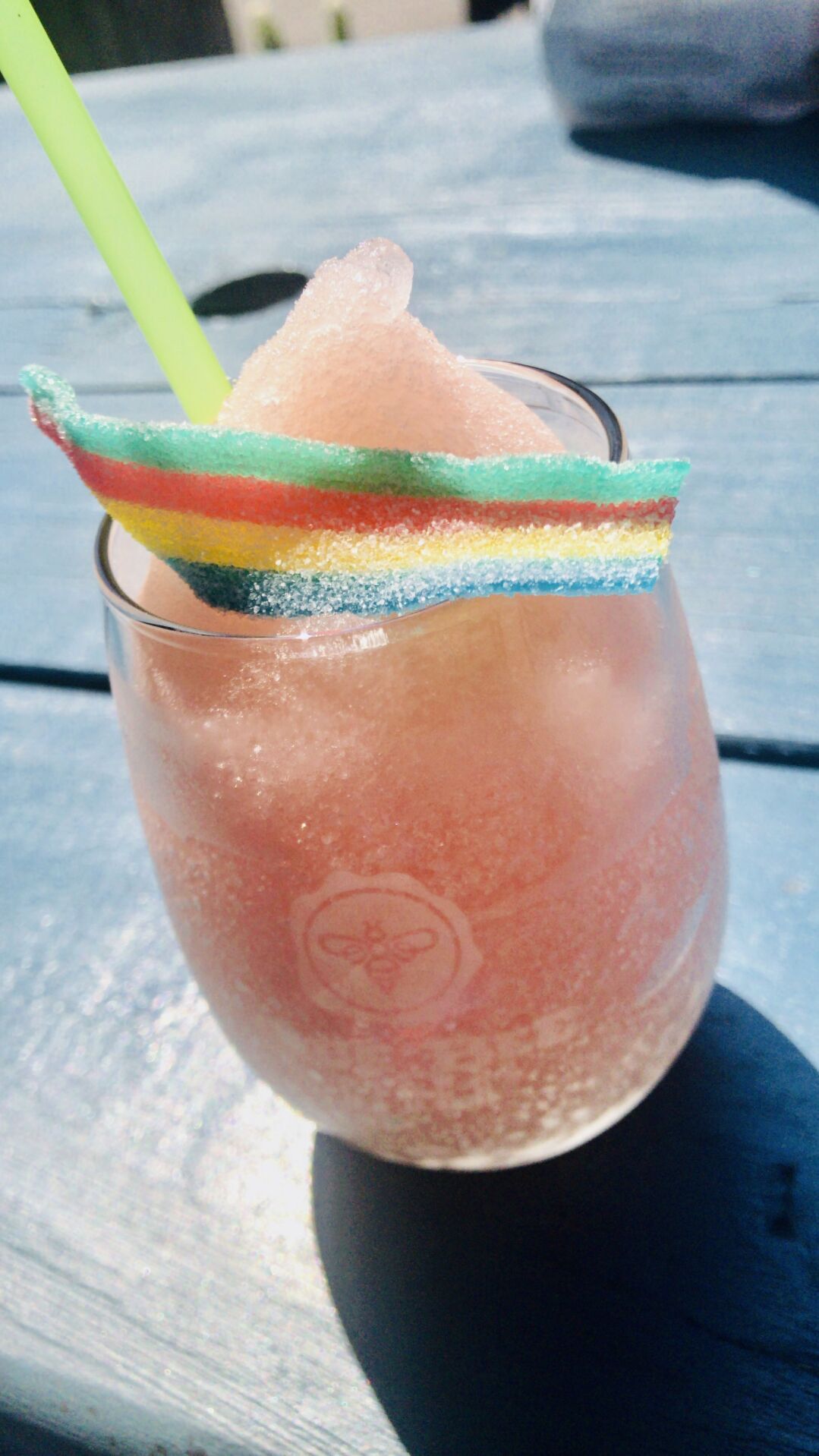 Frosé at Blue Bee Cider